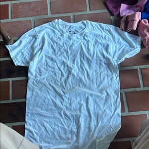 Hanes White Short Sleeve Tee